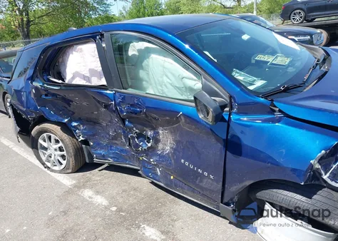 2023 Chevrolet Equinox Fwd Ls из США, поврежденный, VIN 3GNAXHEG9PL132280